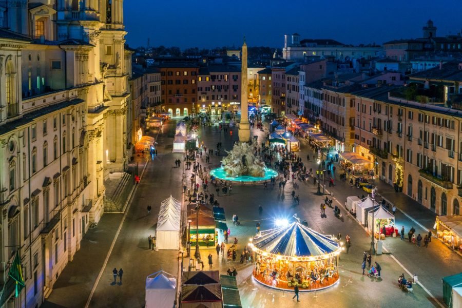 Christmas Marktes in Rome